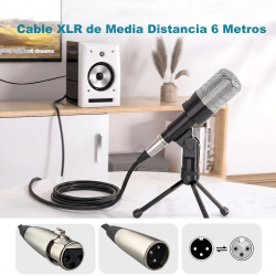 5 Cable Jack Canon A Plug Canon 6 Metros Xlr Micro O Dm...