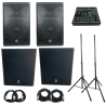 Paquete Elite Sistema De Audio Profesional Completo Para Eventos