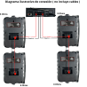 Amplificador Sonido Ambiental 4 Bafles Ambientales Boci...