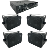 Kit Amplificador Con Bocinas Para Audio Ambiental